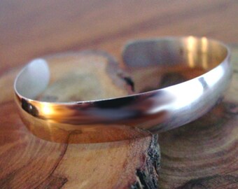 Sterling Silver Secret Sentiment Cuff Bracelet - ANY WORDS - Creative Mode