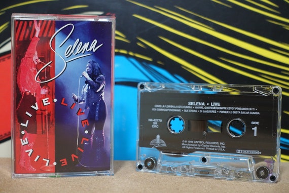 Live by Selena Vintage Cassette Tape