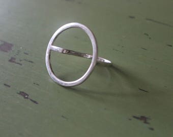 Modern geometric ring