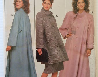 Vintage Butterick sewing pattern 5760 - Misses' coat - size 12-14-16