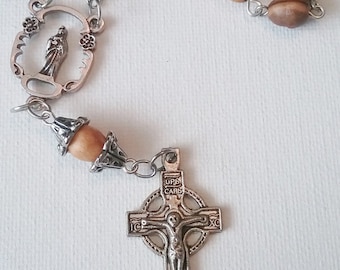 Light Wood Single Decade Rosary