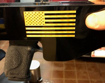 Magnetic Pistol Gun Holster Under Desk Mount