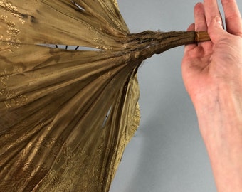 Very rare pagoda style carriage parasol 1840s folding