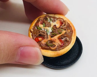 Miniature Pizza,Miniature food,Miniature Bakery,Miniature Sweet