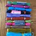 Lot of Swistraw Yarn,Ribbon Straw Yarn,11 Skeins - FREE SHIPPING