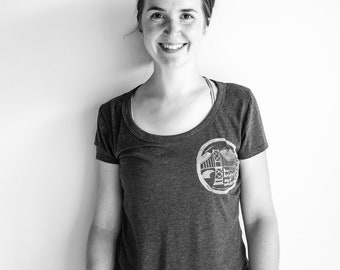 Build Bridges Women's Bamboo Tee