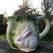 BUNNY Love Country Chic Shabby Chic Mug Mint Condition