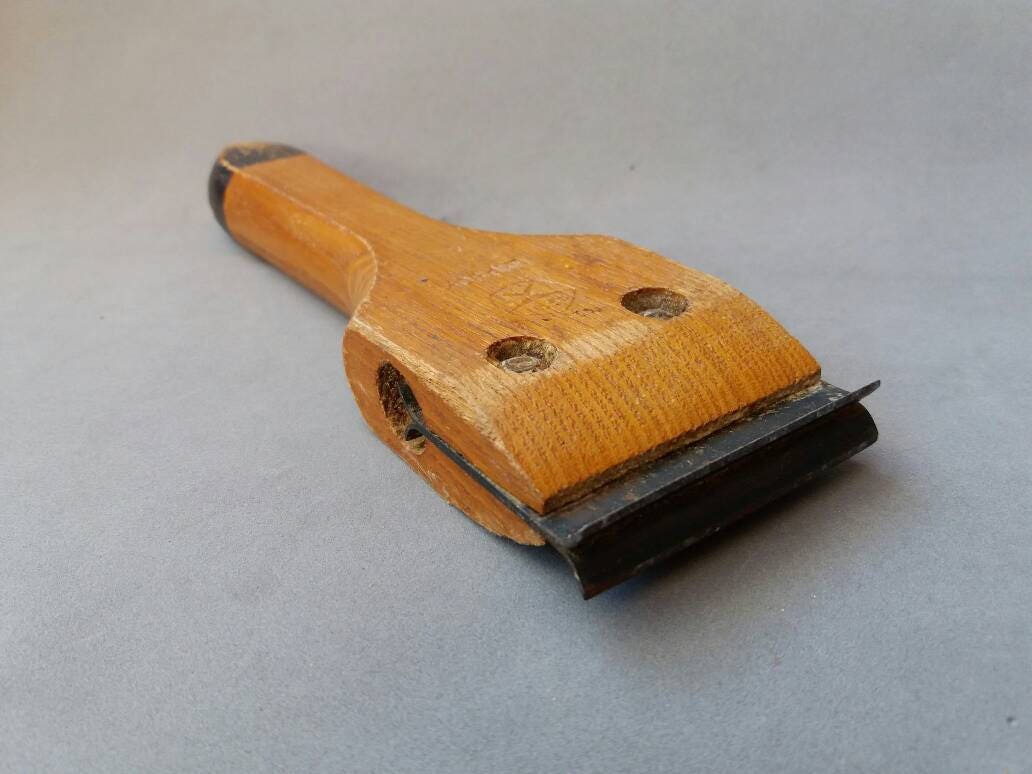 Vintage Paint Scraper With Wooden Handles Vintage Painting Tool Rustic   Il Fullxfull.1237228929 Jqp2 