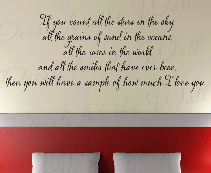 Quotes On Love And Marriage New Count Stars I Love You Bedroom Family Wedding Marriage Large Quotes On Love And Marriage New Count Stars I Love You Bedroom Family Wedding Marriage Large