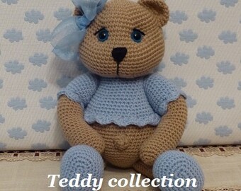 PATTERN: Teddy Collection Amigurumi Pattern in English and Spanish