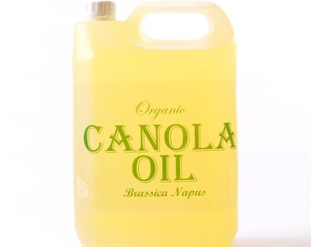 Canola Organic Carrier Oil - 5 Litres