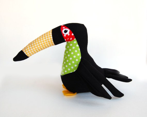 stuffed toucan toy