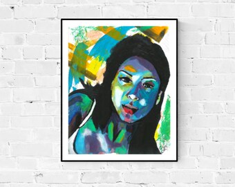Modern Art Print; Contemporary Art; Colourful Wall Art; Abstract Painting