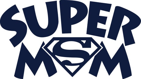 Supermom svg - Supermom shield svg - Supermom logo svg - Supermom