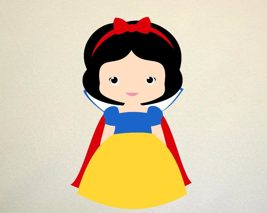 Download Snow white SVG Clipart Cut Files Silhouette Cameo Svg for