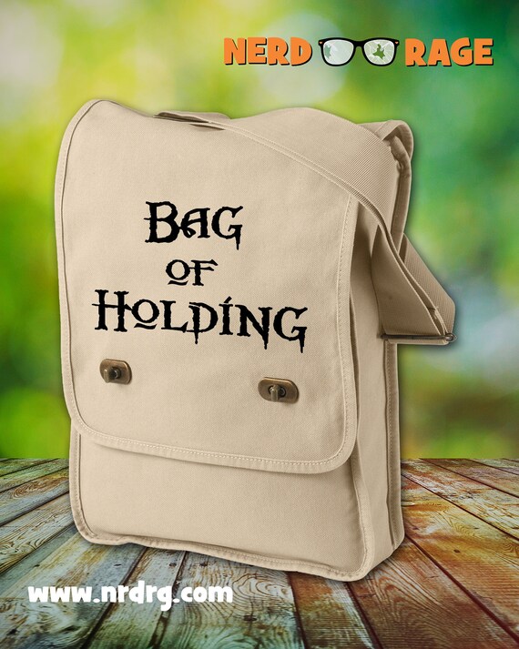 DnD Bag of Holding Canvas Field Bag Dungeons and Dragons