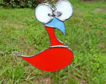 Custom Made Stained Glass DoDo Bird