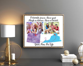 Moving away gift Going away gift for friend Graduation gift Best friend gift Long distance gift Gift for friend Long distance moving gift