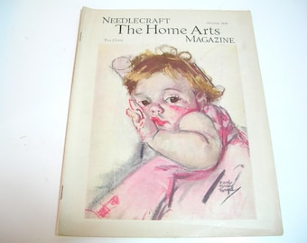Needlecraft The Home Arts Magazine January 1934