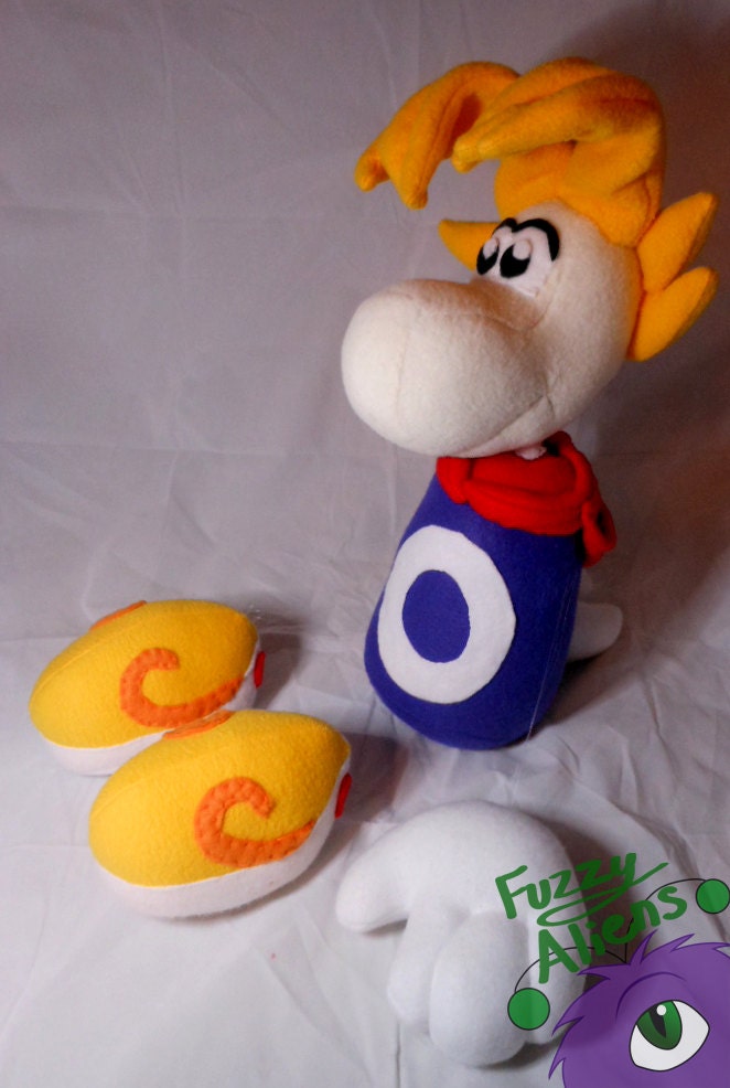 calligraphy is kind love plush Rayman