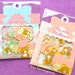 Kawaii stickers Kawaii bear stickers Kawaii kuma stickers San X stickers Japanese stickers Cute stationery Cute sticker flakes Sticker bags