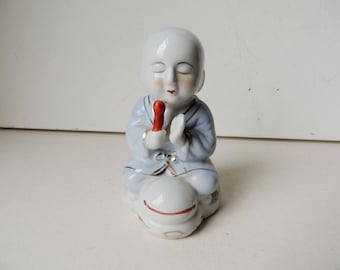 Porcelain Buddhist Little Monk