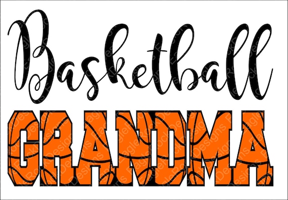 Download Basketball Grandma SVG DXF EPS Cut File Basketball
