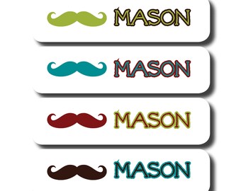 80 personalized name labels school stickers custom school