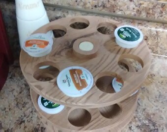 Reclaimed Cedar Keurig Style Pot/Cup Holder