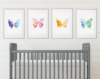butterfly nursery decor