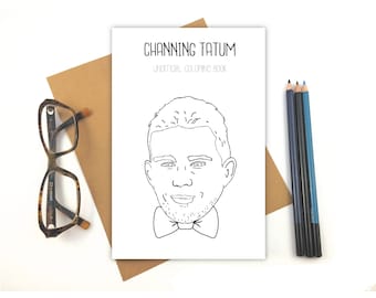 Channing Tatum Coloring Book