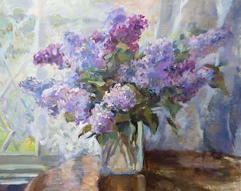 Lilac Painting 