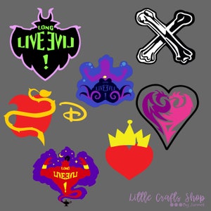 Free Free 335 Disney Descendants Apple Svg SVG PNG EPS DXF File