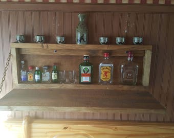 Rustic Muphy Bar Minni Bar Man Cave Liquor Cabinet Drinks Bar