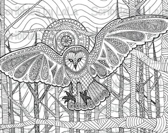 Adult Coloring Pages Format:Pdf Octopus 8