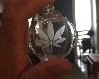 420 Blown Glass Ornament