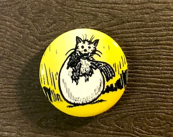 Catbird 1" Pinback Button
