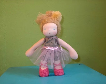 waldorf doll 8" * little Moira * OOAK *