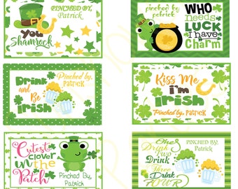 st patricks day tags,st patrick gift tags,st patricks gift tag,gift tag st patricks,st patricks gift labels,gift labels st patricks,luck tag