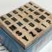 Teeny Tiny Alphabet Stamp Set,Bold Upper Case Alphabet Letter Stamps,Mini Wooden Upper Case Bold Alphabet Stamps,Mini Alphabet Stamp Art,Art