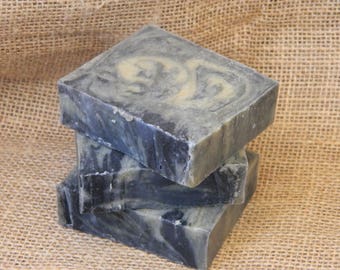 Dirt Goats Milk Soap with added activated charcoal
