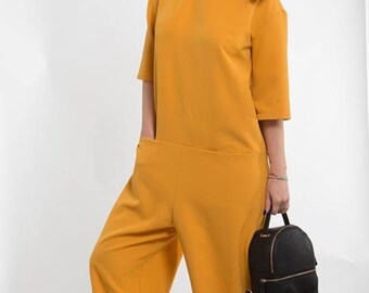 Vivo Ayah 3/4 Sleeve Jumpsuit - Dark Red main image 0