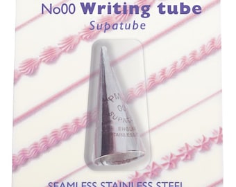 PME Supatube No. 00 Icing, Writing, Piping Tip, cake & cookie decorating