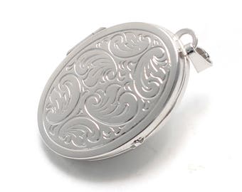 925 sterling silver Medallion with cloud ornament
