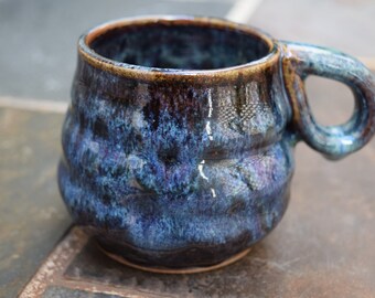 Ceramic Mug, Pottery Mug, Handmade Ceramic Mug, Coffee Mug, Ceramic Coffee Cup, 8 oz