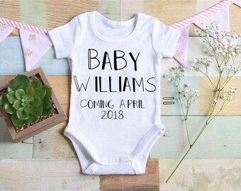 Baby announcement | Etsy