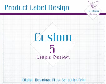 Custom product labels, Custom packaging design, Custom label design, Cosmetic label sticker, Printable packaging custom, Product packaging