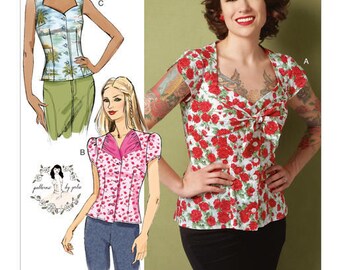 Top sewing pattern Butterick B6217