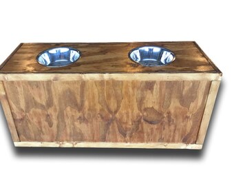 Dog feeder and Storage