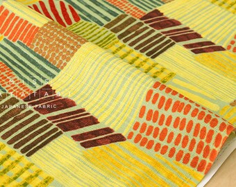 Japanese Fabric Kokka kuiskaus - MAATILA - C - 50cm